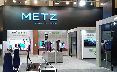 METZ blue, et nyt globalt m&aelig;rke produceret af Metz i Tyskland, lancerer AI-tv-serie og solid landing i Europa, Indien og Hong Kong efter at have vundet IFA Product Technical Innovation Award