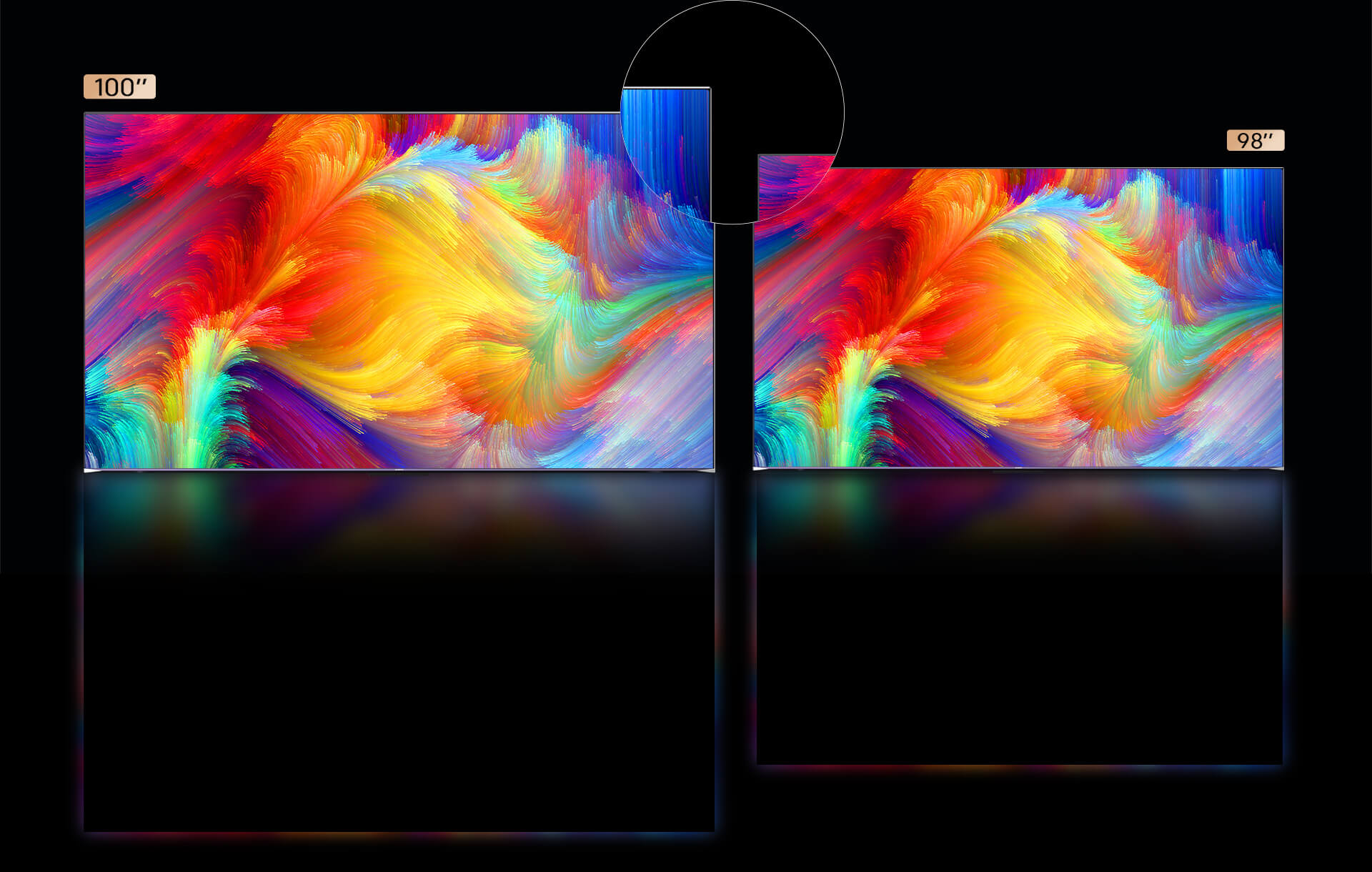 100 tommer 4k uhd-tv