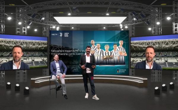 METZ blue indg&aring;r globalt strategisk partnerskab med Juventus for at byde italienske fodboldfans velkommen med fordybende tv-oplevelser