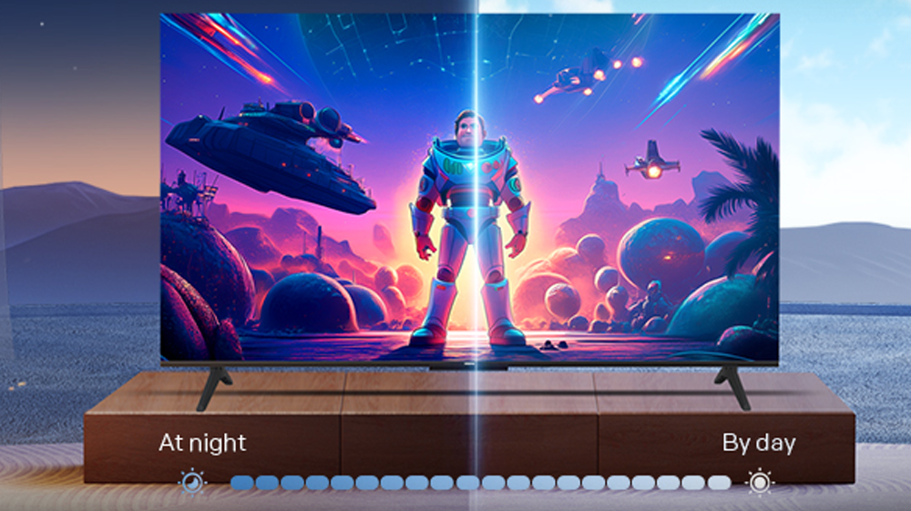 Adaptivt omgivende lys